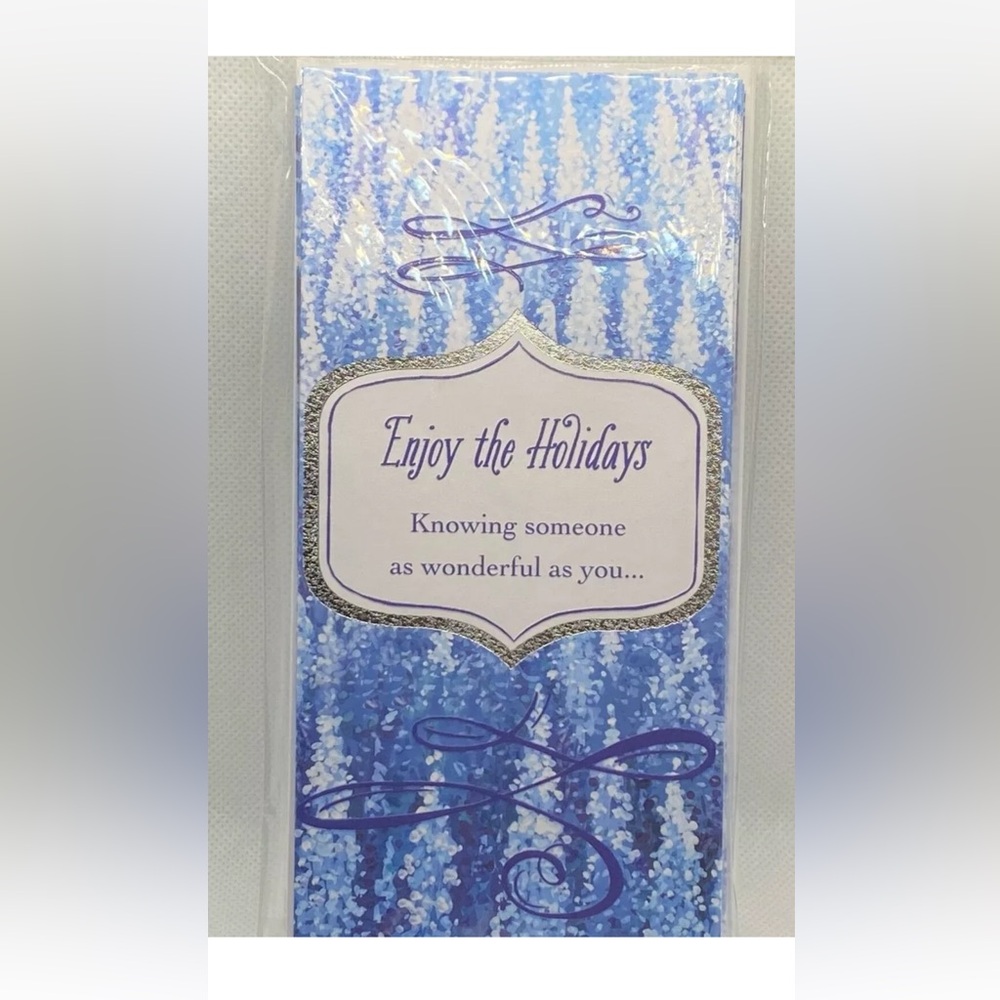 Enjoy the Holidays 8 Christmas Money Gift Card Holders